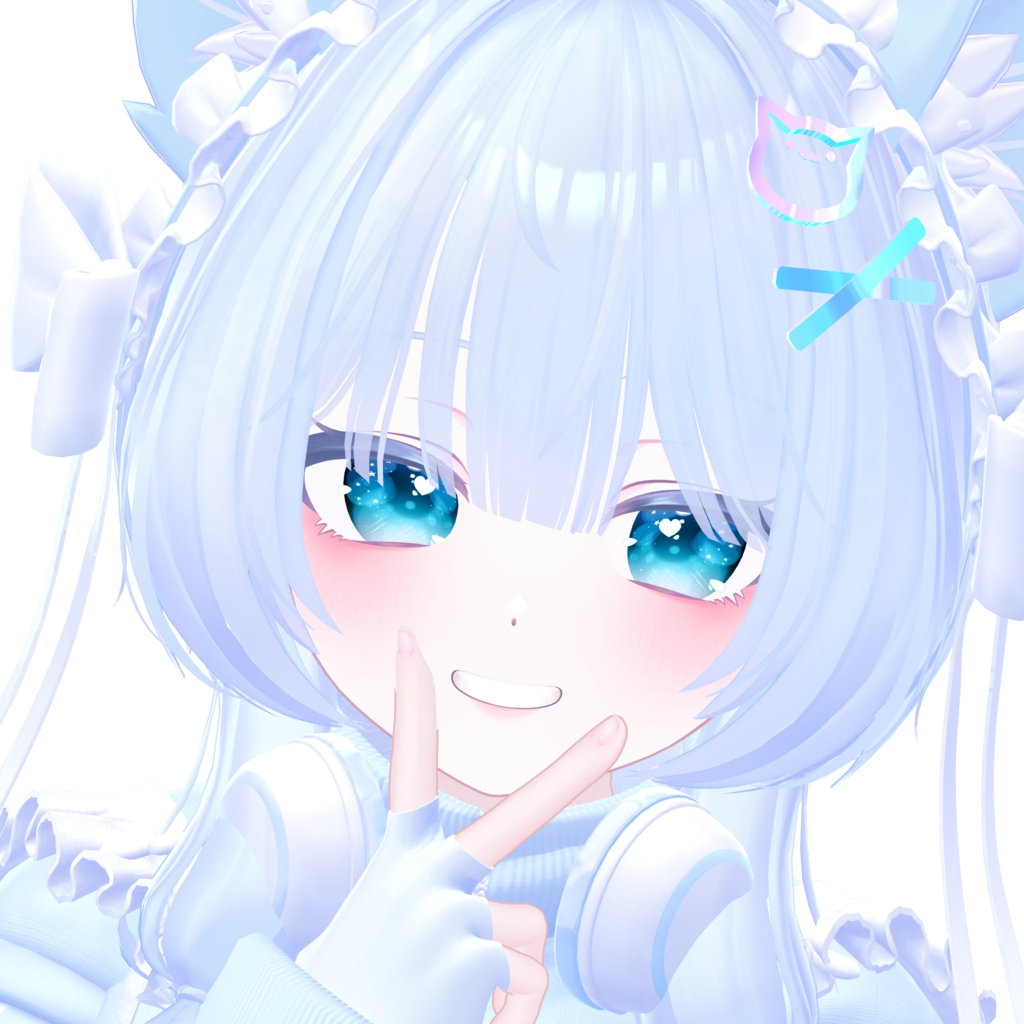 【複数アバター対応】しゅわしゅわアイテクスチャ - Dセット -