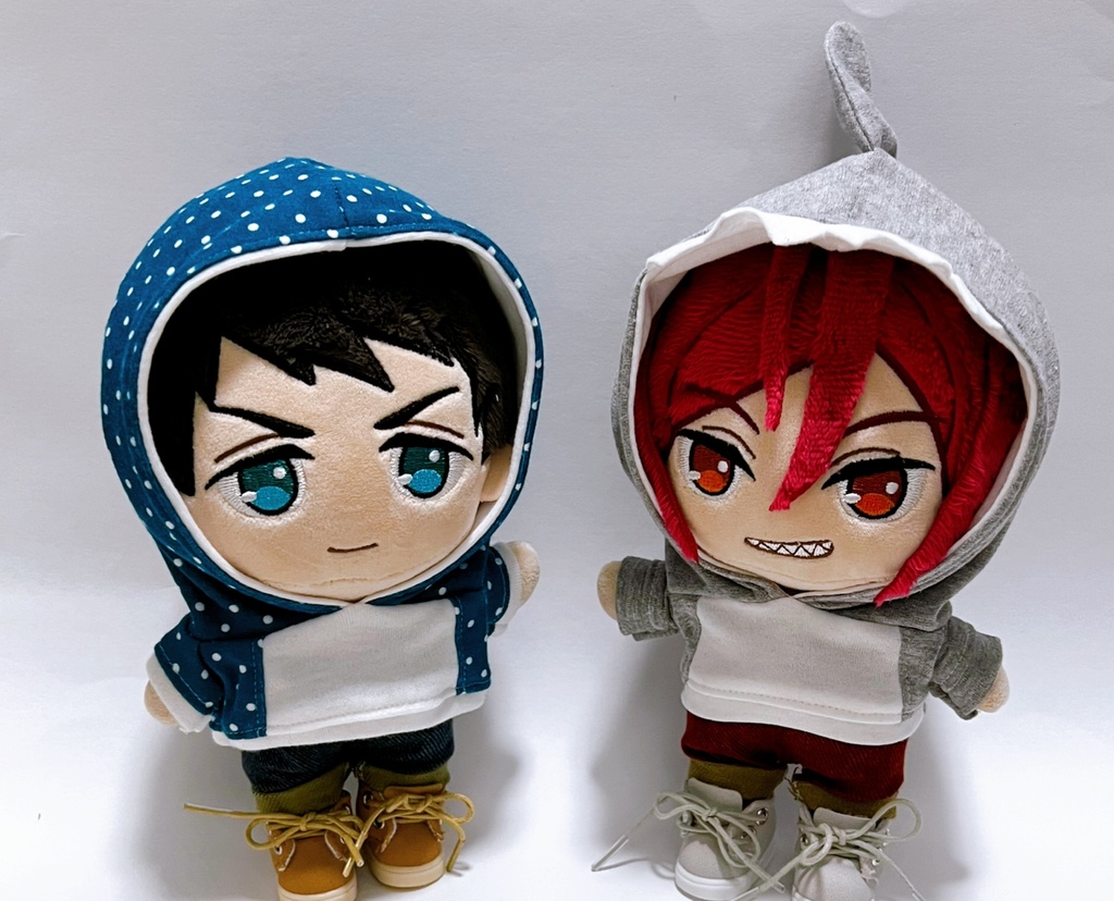 アメぬい モチーフフーディ 