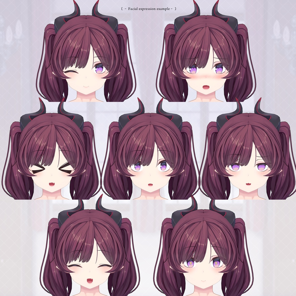 【オリジナル3Dモデル】サタリナ族のメイドさん