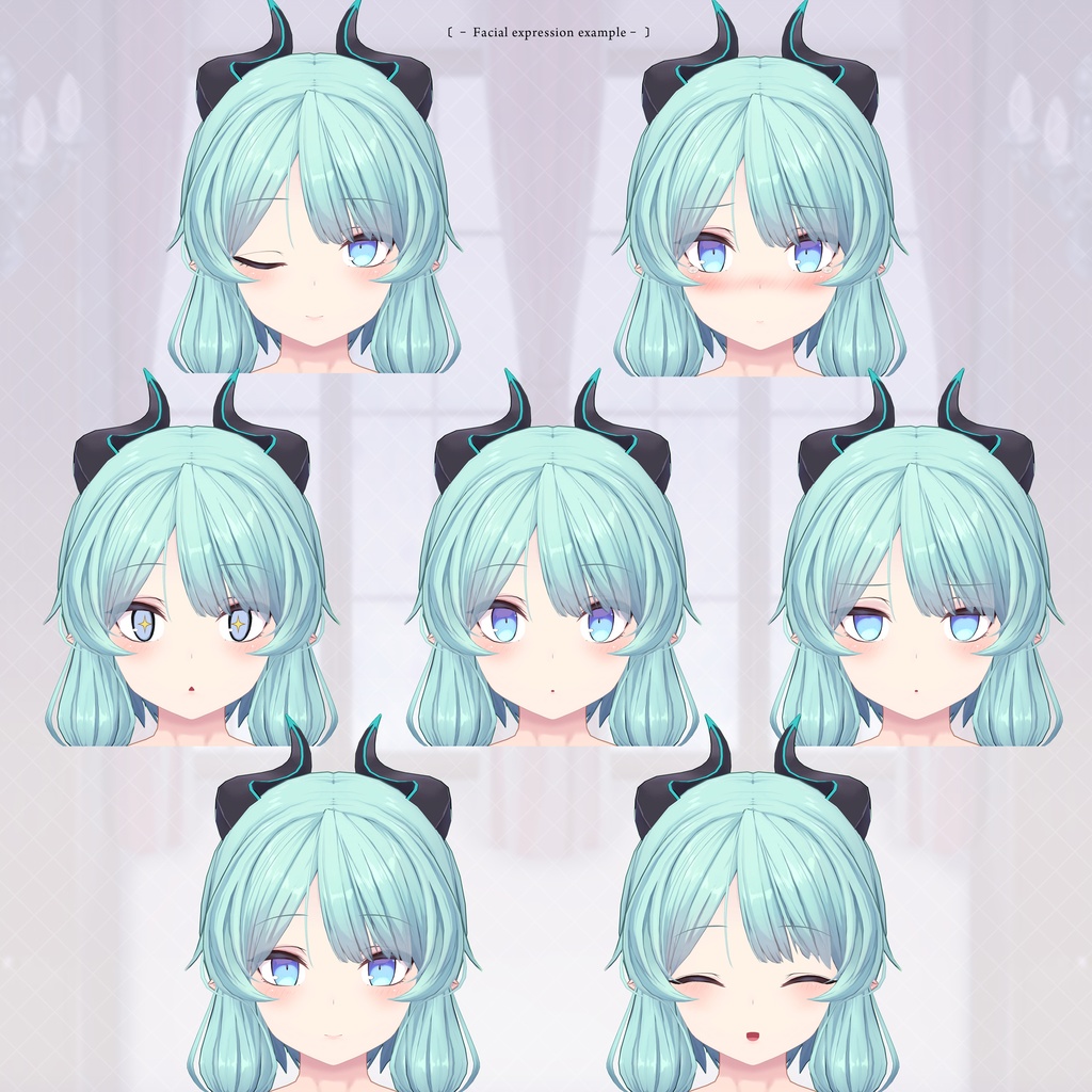 【オリジナル3Dモデル】サタリナ族のメイドさん