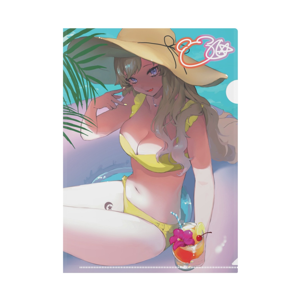 熊月あやみのクリアファイルver.水着