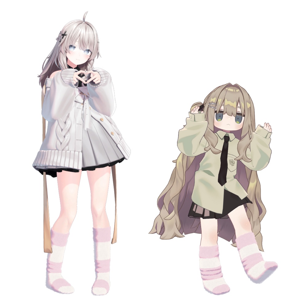 もこもこソックス【複数アバター対応】