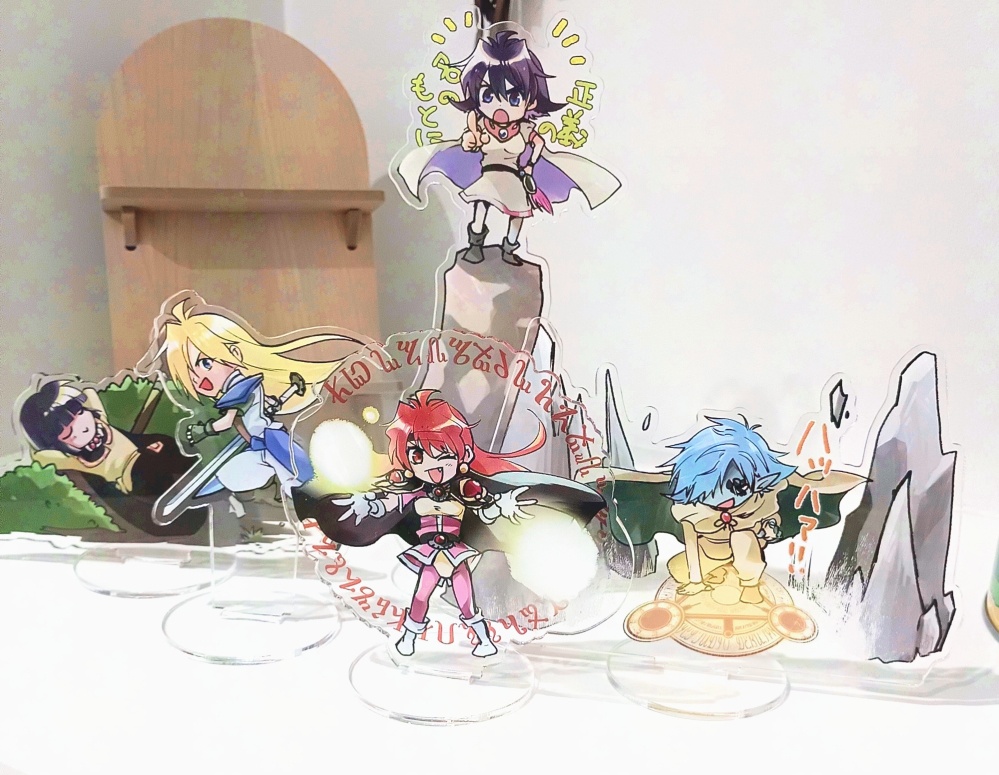 スレイヤーズ　ジオラマ風アクリルスタンド