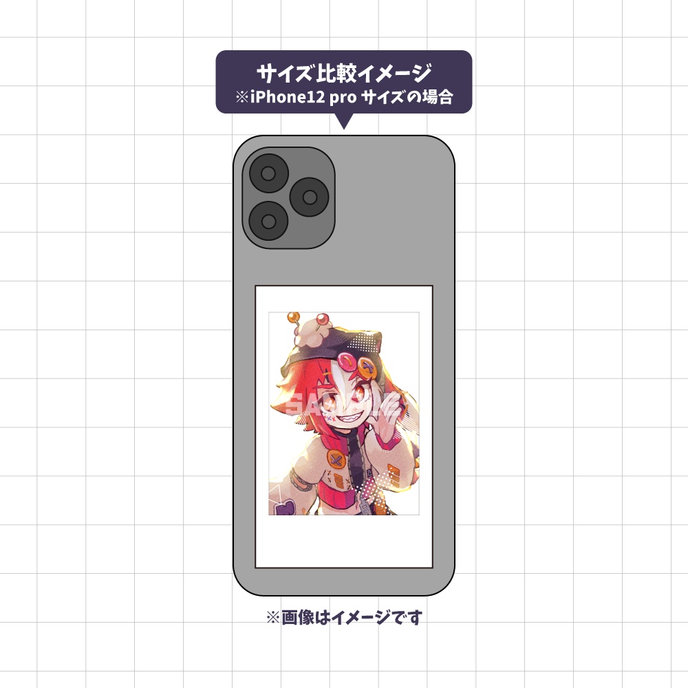 【希亞來メルト】Half Anniversary記念チェキ風カード【期間限定直筆サイン入り】