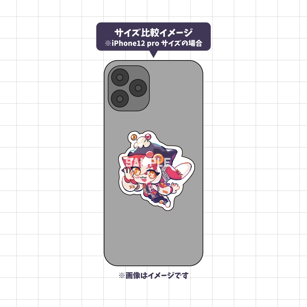 【希亞來メルト】Half Anniversary記念ステッカー