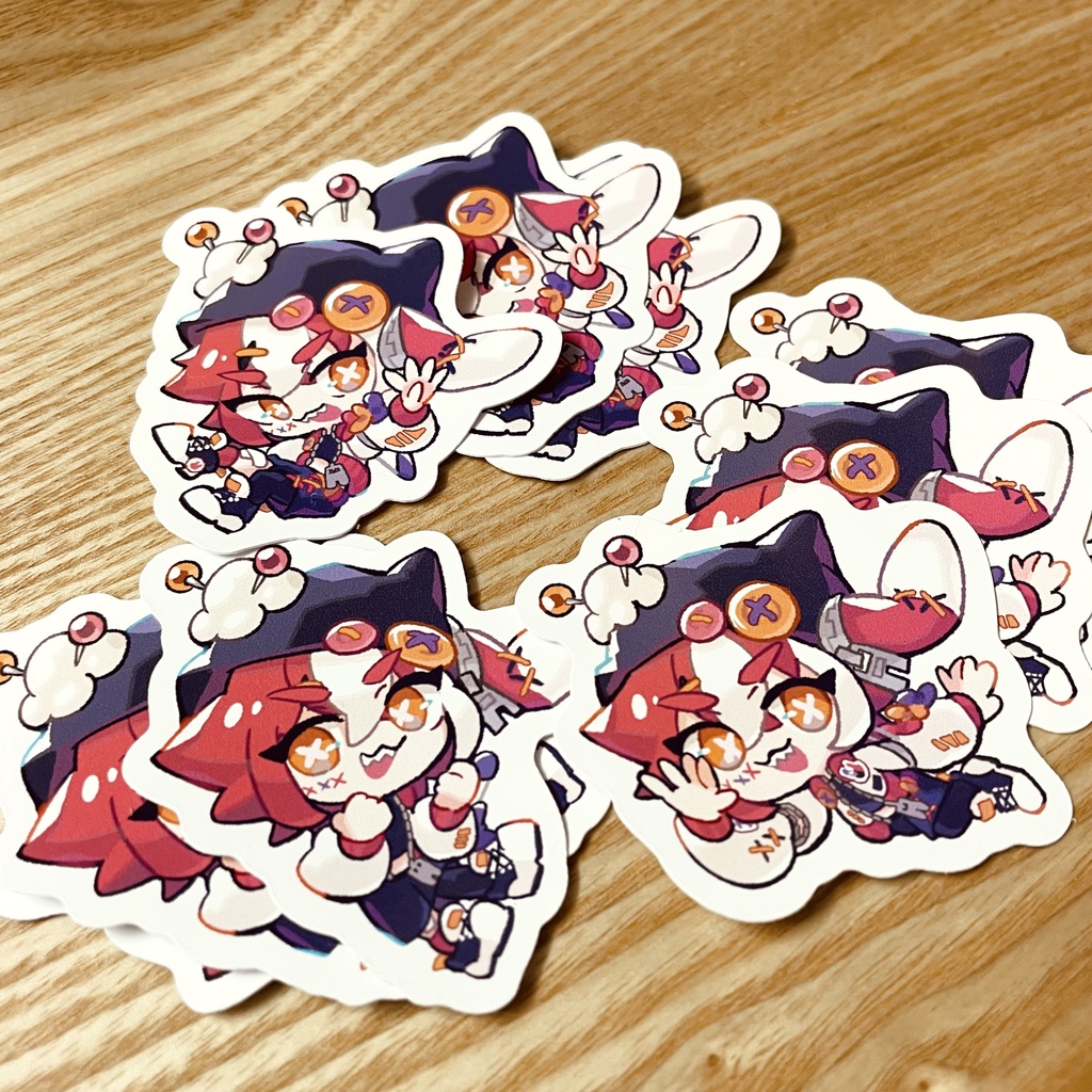 【希亞來メルト】Half Anniversary記念ステッカー