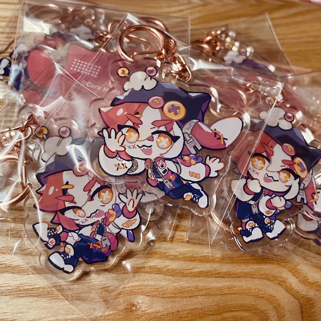 【希亞來メルト】Half Anniversary記念アクリルキーホルダー