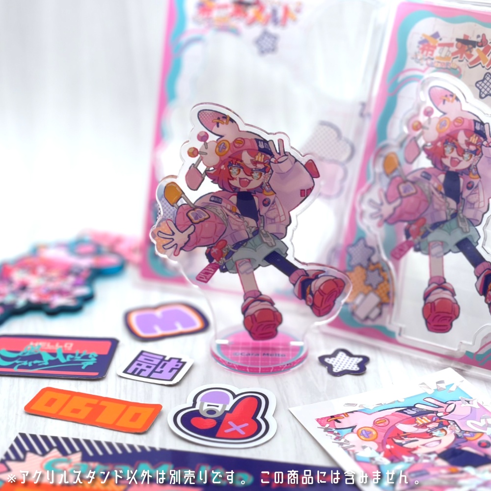 【希亞來メルト】1st Anniversary記念アクリルスタンド