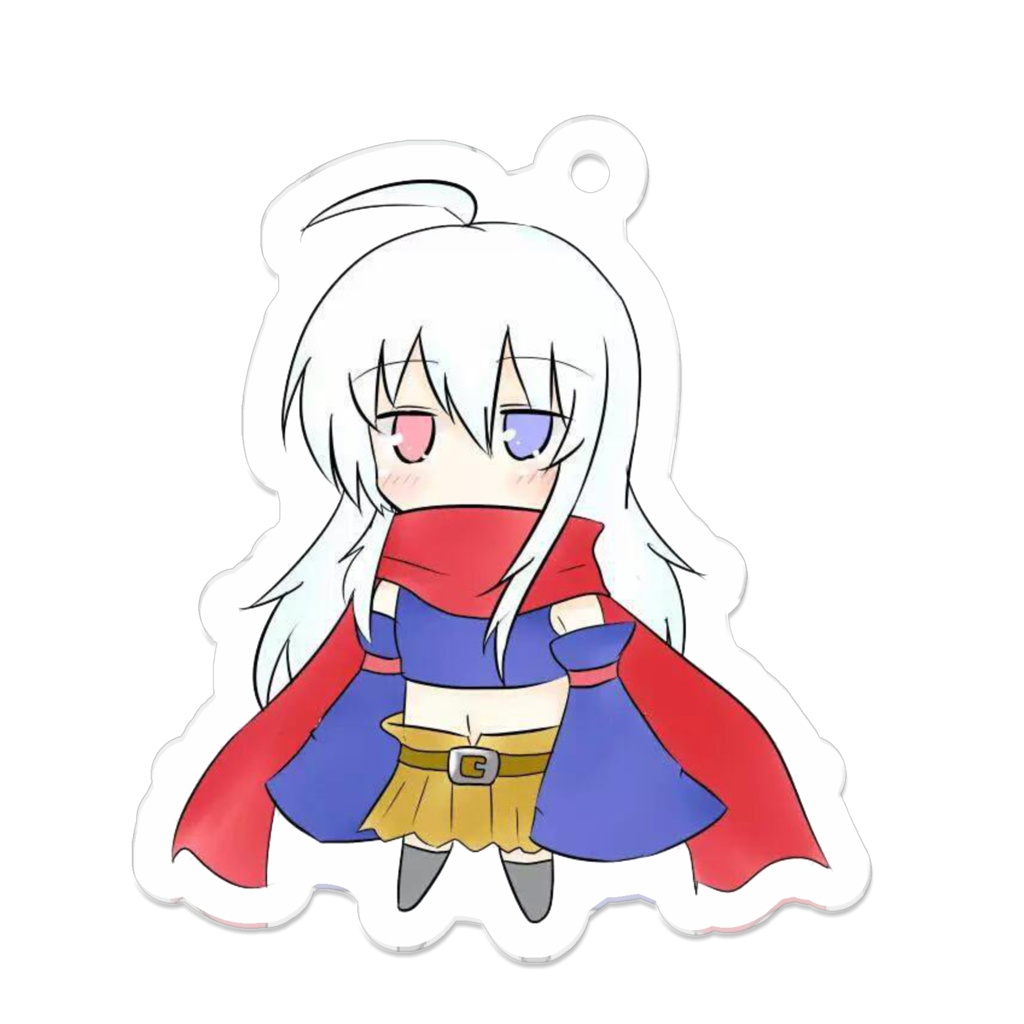 小雪 アクリルキーホルダー