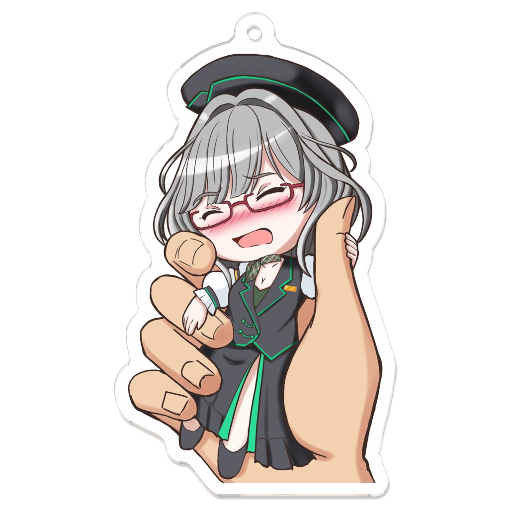 河崎翆 にぎにぎキーホルダー