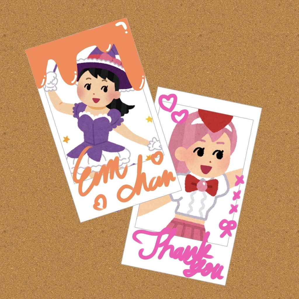ドキッ!!個体差だらけ?!ランダム落書きチェキ💕