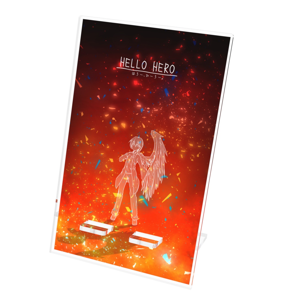 HELLO HERO スマホスタンドTYPE-B