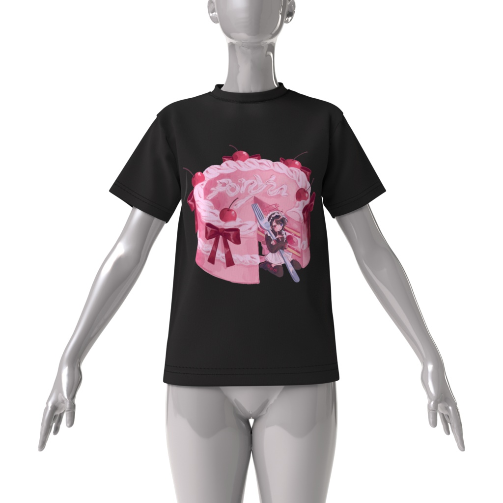 ぽにゅチャン!! ビックシルエットTシャツ