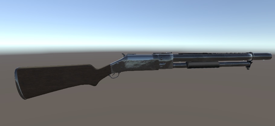 『PAK4散弾銃』射撃パーティクル付き VRC