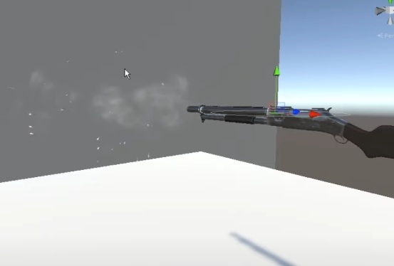 『PAK4散弾銃』射撃パーティクル付き VRC