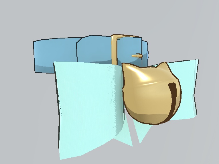 「猫ベルカラー」