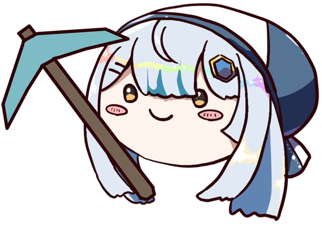 【２周年記念】氷空ちりマウスカーソル⛏