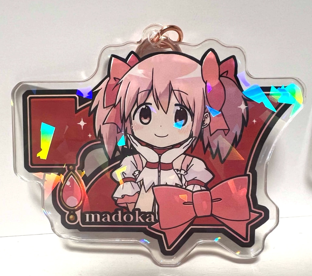 7図柄ホログラムアクリルキーホルダー