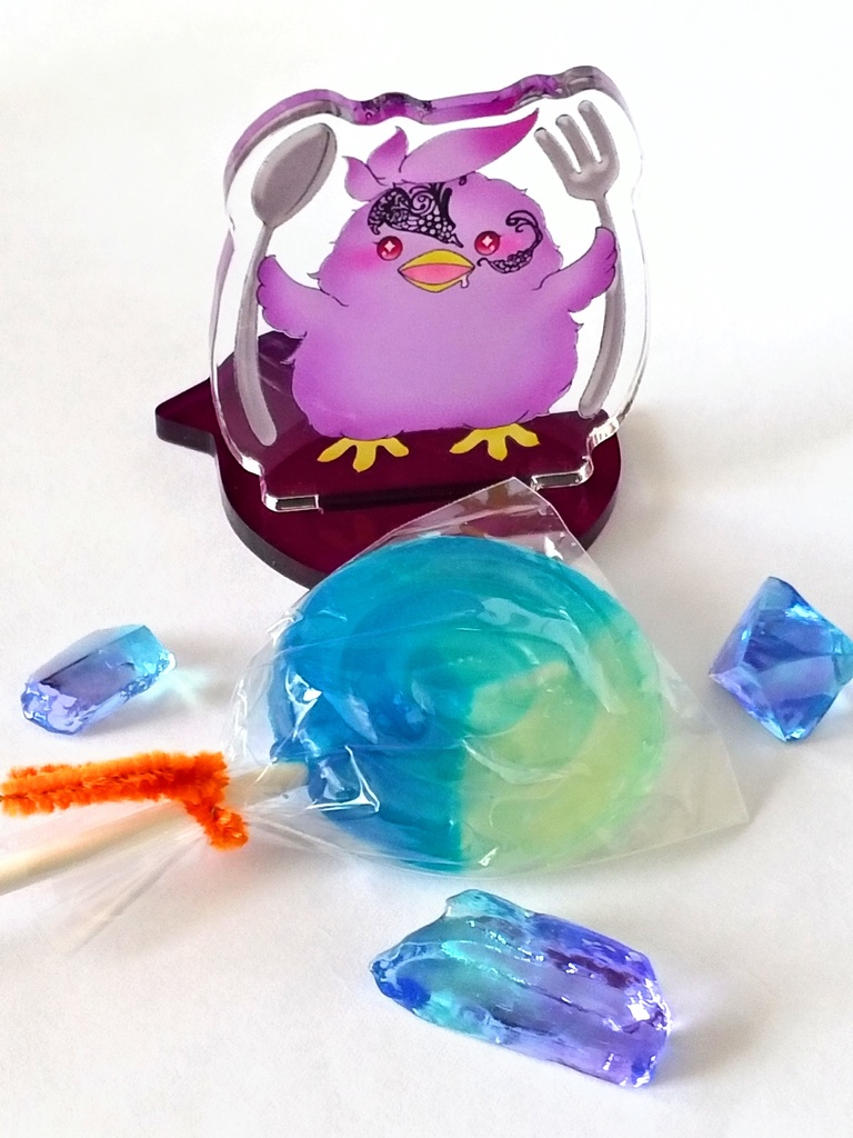 【9月中旬お届け】雛無生ちゃんアクスタ【たびう！✨🐥🍴✨】