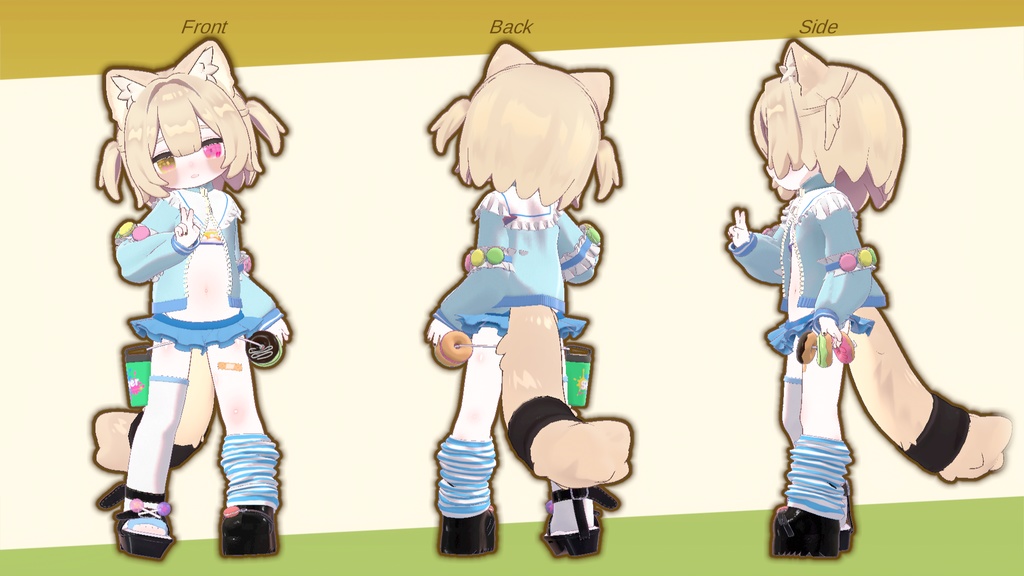 【4アバター対応】しゅがーぼむ