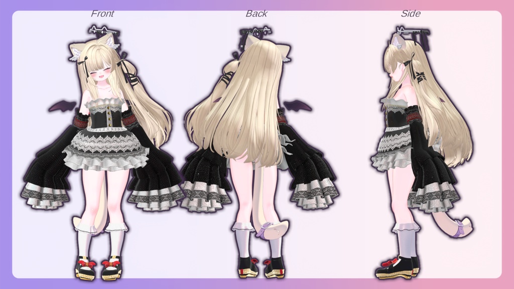 【1週間セール】萌え袖フリルドレス