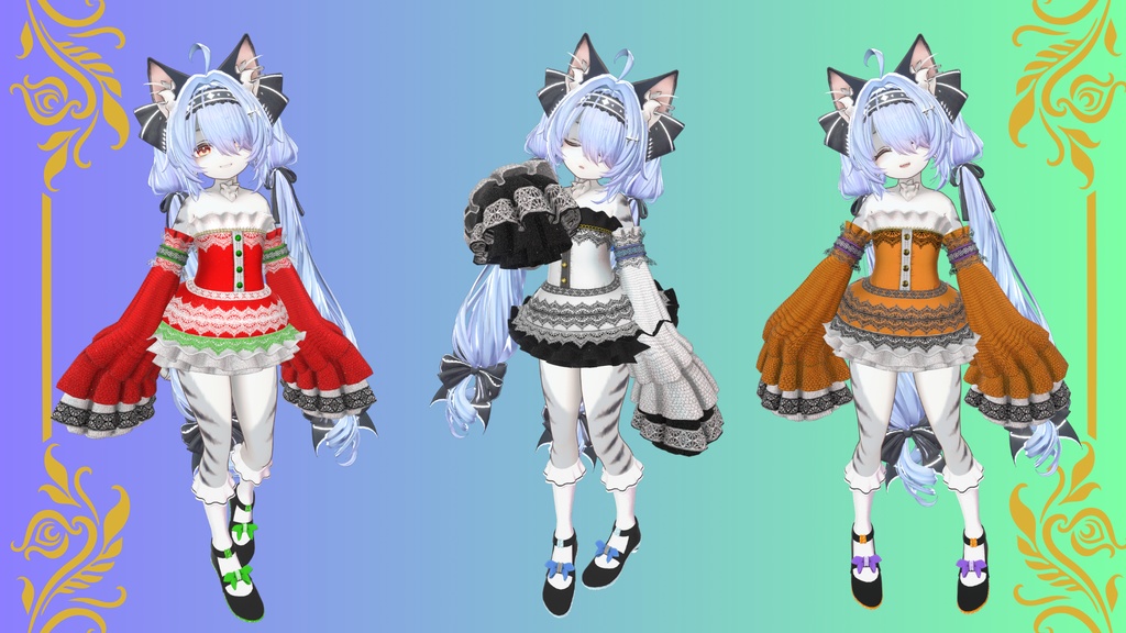 【1週間セール】萌え袖フリルドレス