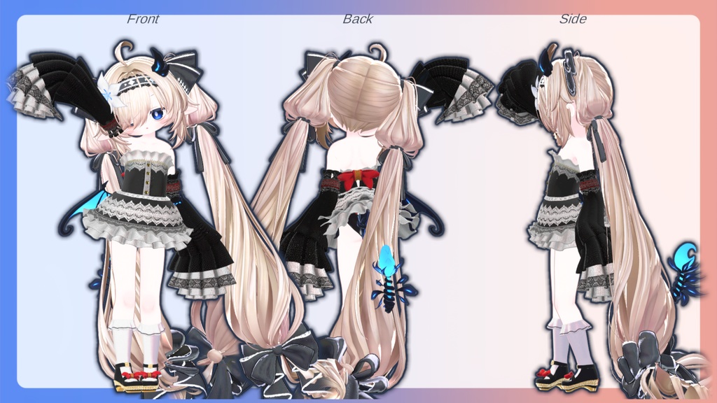 【1週間セール】萌え袖フリルドレス