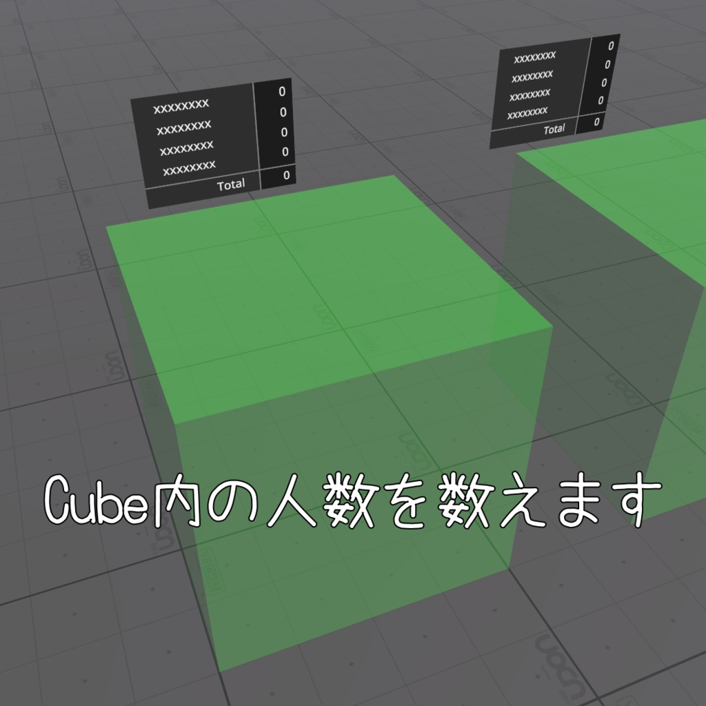 【無料】場所ごとの人数表示『Doco Counter』
