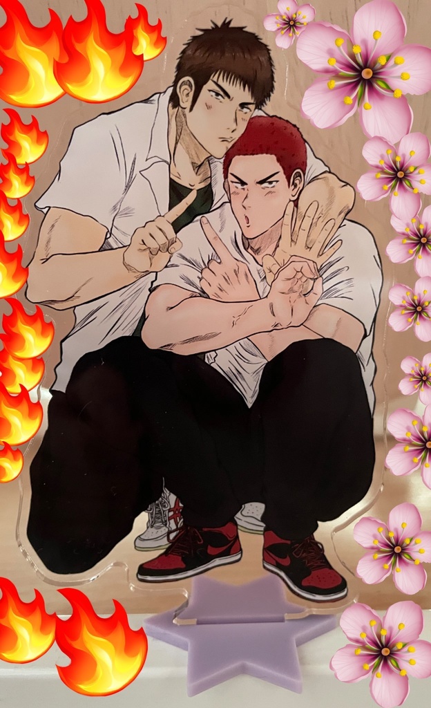 三花のアクリルスタンド