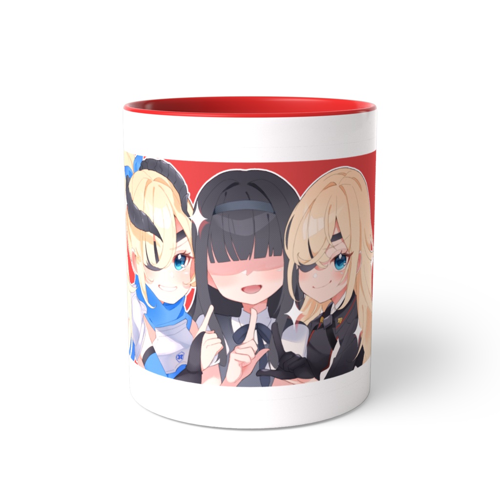 勝利の女神:NIKKE マグカップ(勇者ギロチン、クロエ、ギロチン)