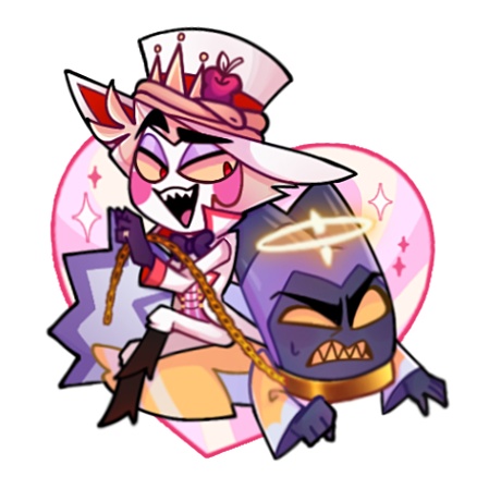 アクリルピンバッジ(ルシファー&アダム)