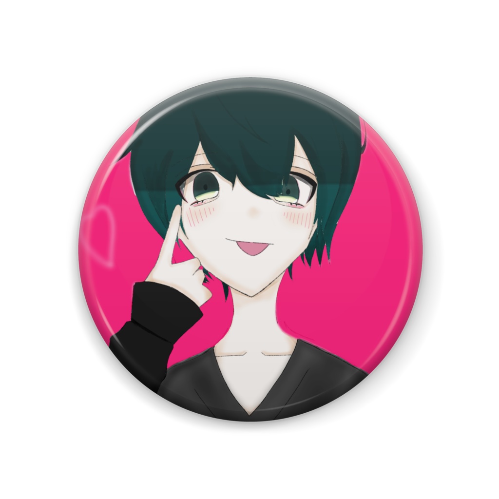 地雷東海寺くん缶バッジ