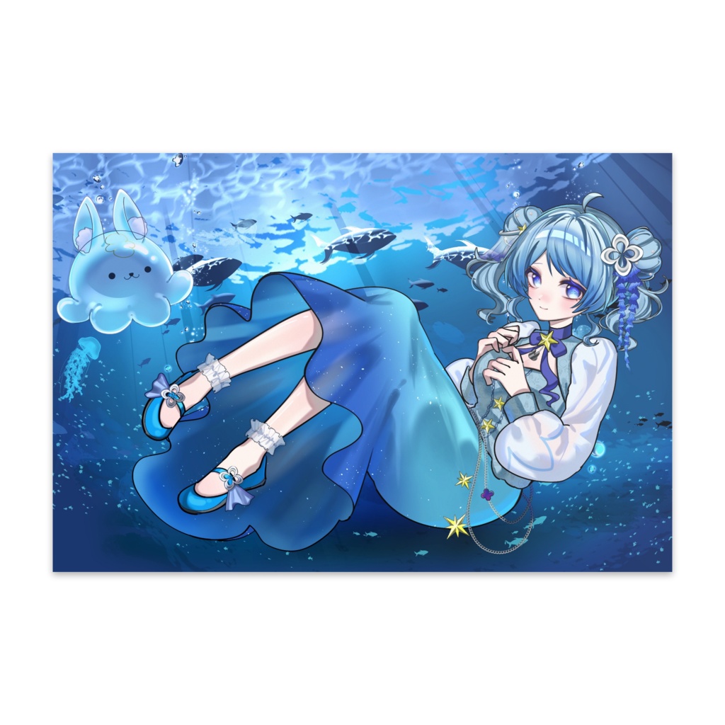 お誕生日な海衣のポストカード