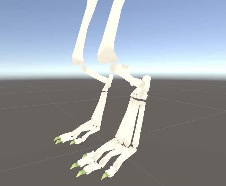 骨ボディ【3D素材】