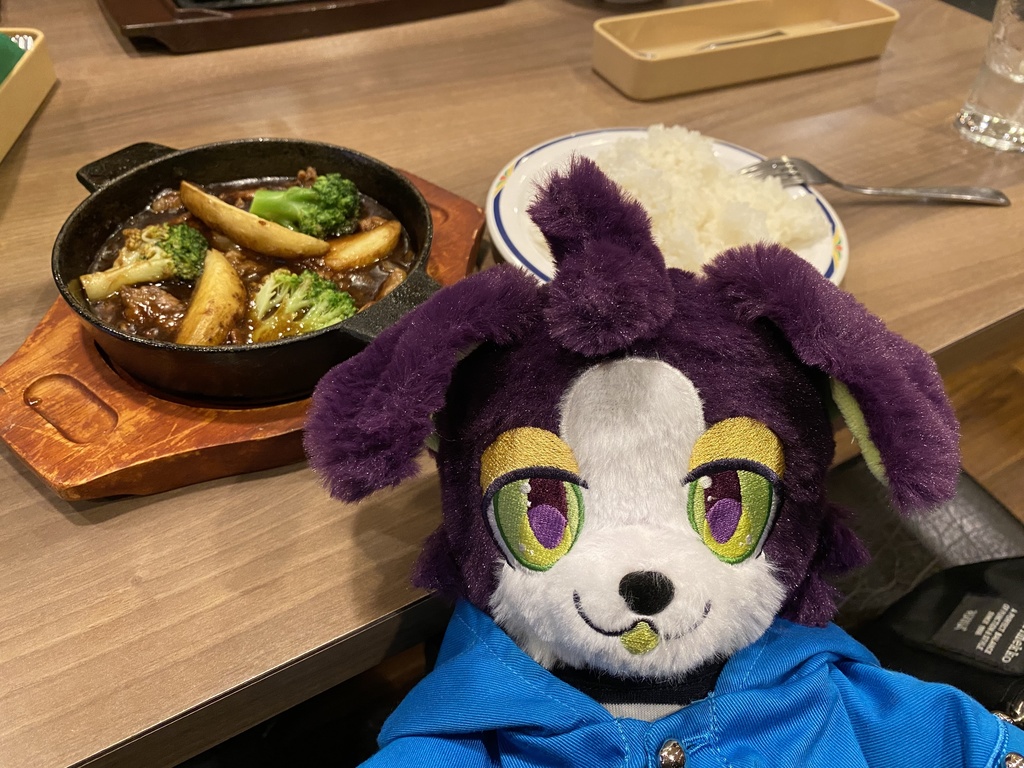 ヨナキイヌぬいぐるみ