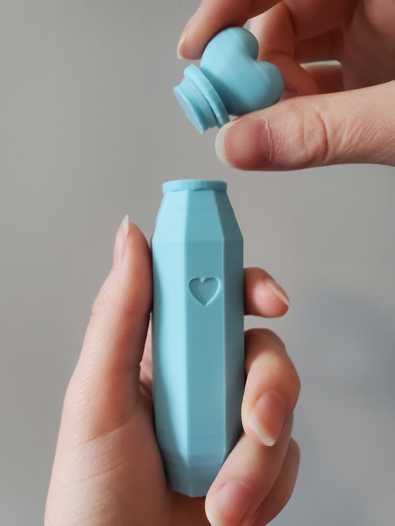 アリスの小瓶のSTL/Alice's Bottle STL