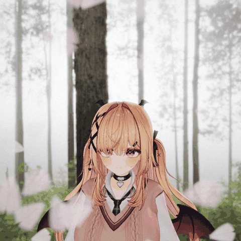 【VRChatアバター】写真にだけ舞う前ボケ「マエボケ」桜・紅葉・雪・光の玉【PC】