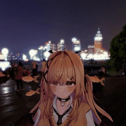 【VRChatアバター】空中を泳ぐ金魚「キンギョ」和金・琉金・出目金・光る金魚・鯉【PC】
