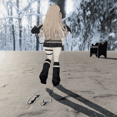 【VRChatワールド】足跡が残る雪・砂浜の床「アトノコリ」Udon不要【PC/Quest】