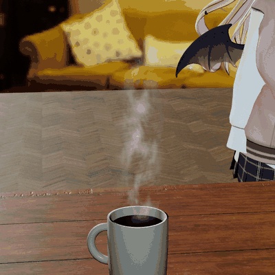 【VRChatワールド】料理・飲み物・温泉の湯気シェーダー「ユゲ」ボタン1つで置ける【PC/Quest】