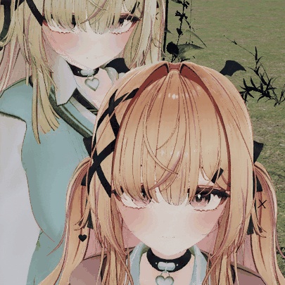 なでなでで髪に花が咲くギミック|「なで花」VRChat アバター汎用【PC/Quest】