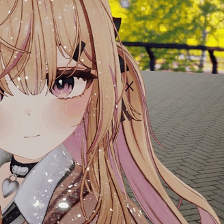 服や髪にラメを足す「きらめき」VRChat アバター汎用【PC/Quest】