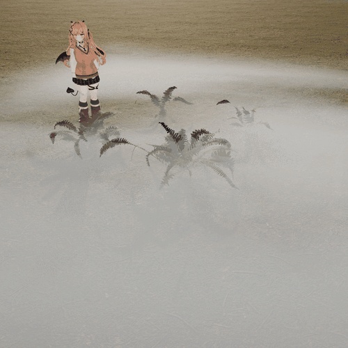 床から立つ低い霧「朝霧」VRChat ワールド用【PC/Quest】