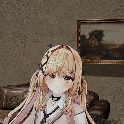 写真にだけ入るフィルムの「光もれ」VRChat アバター汎用【PC】