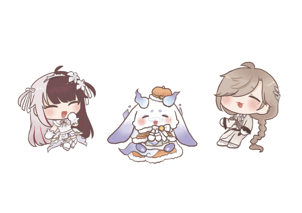 にじグラブル団(仮) アクキーセット（非公式）