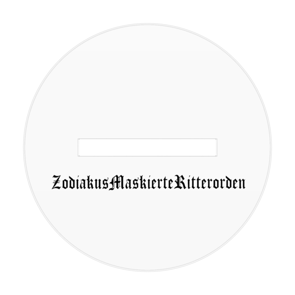 Zodiakus Maskierte Ritterorden 軍服少女