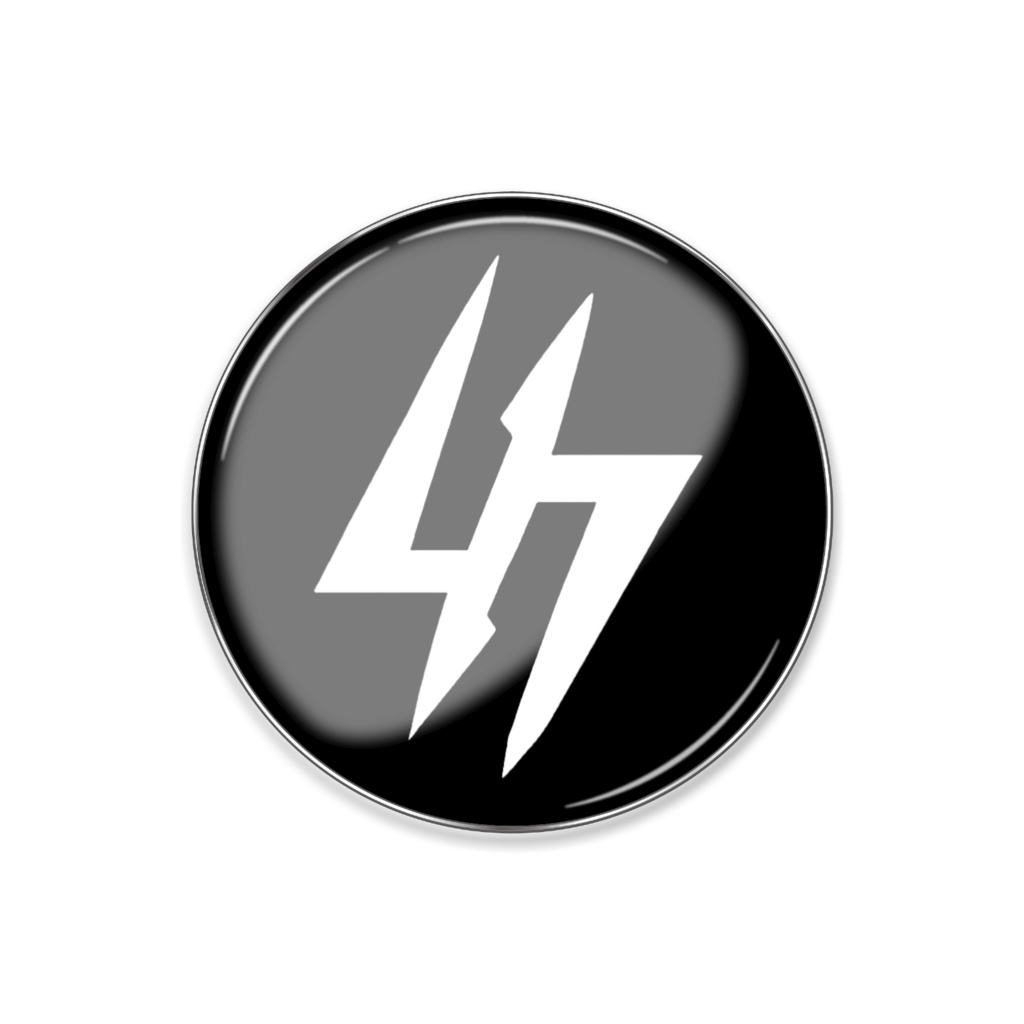 ZodiakusMaskierteRitterorden 襟章(ベース黒)