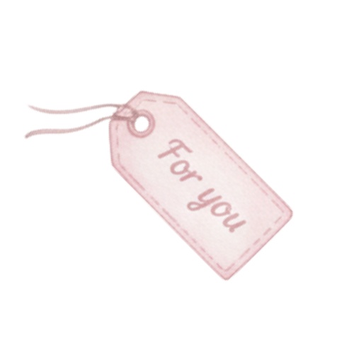 秋とリボンと女の子 クリップアート