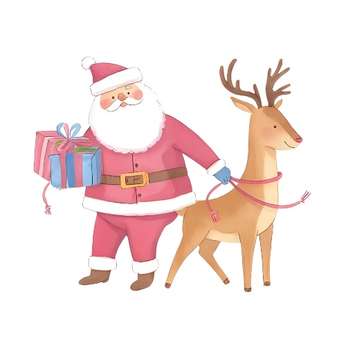 Dreamy Santa & Reindeer Life Collection