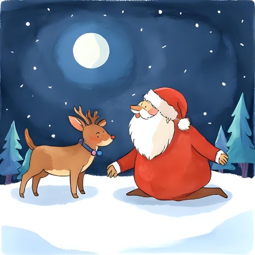Dreamy Santa & Reindeer Life Collection